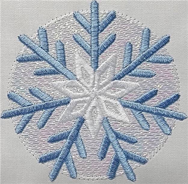 Picture of Mylar Snowflake 03