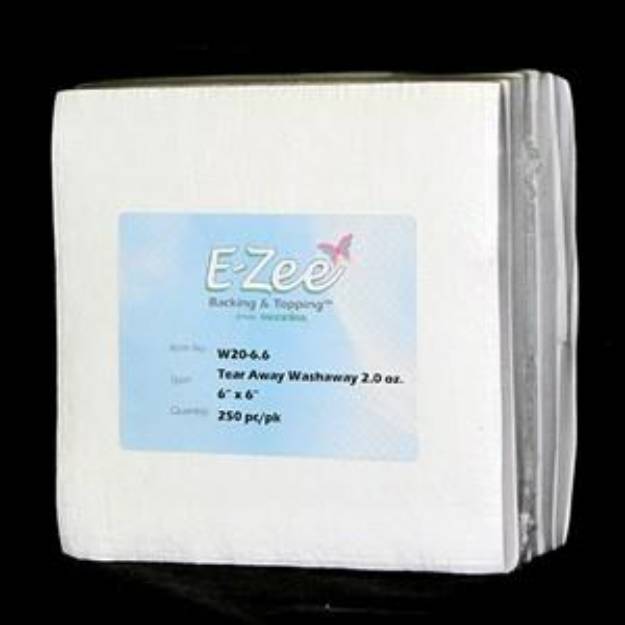 Picture of W20-6.6 E-ZEE TEAR WASHAWAY 2.0oz Embroidery Backing
