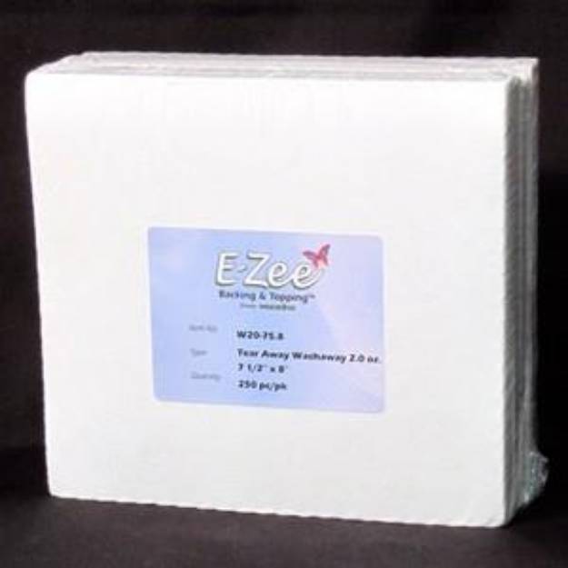 Picture of E-ZEE TEAR WASHAWAY 1.5oz : 7.5inX8in 250/pk WHITE
