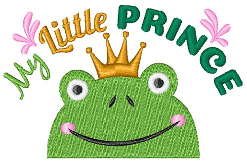 My Little Prince Machine Embroidery Design