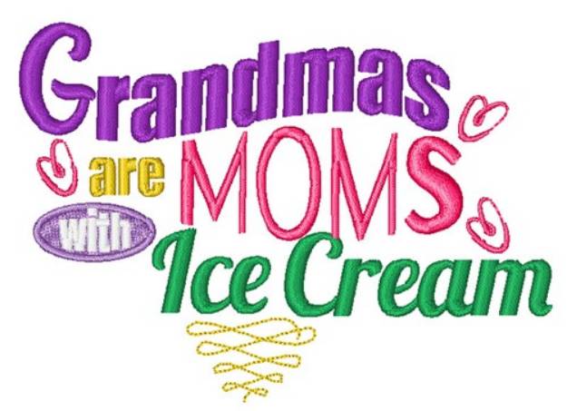 Picture of Moms With Ice Cream
