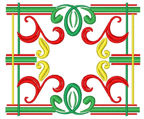 Holiday Pattern Machine Embroidery Design