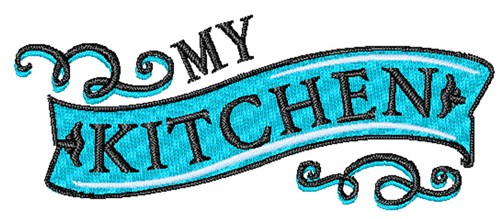 My Kitchen Machine Embroidery Design
