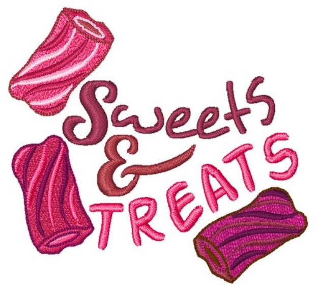 Picture of Sweets & Treats Machine Embroidery Design