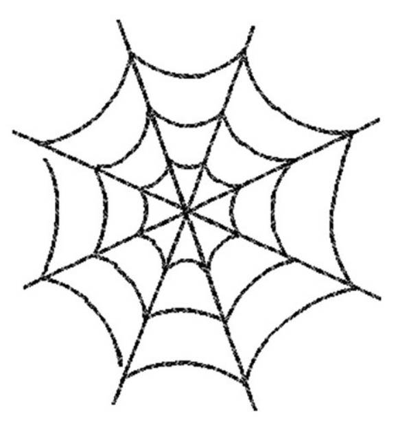 Picture of Halloween Spider Web