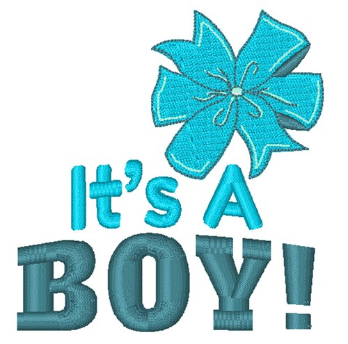 Its A Boy! Machine Embroidery Design