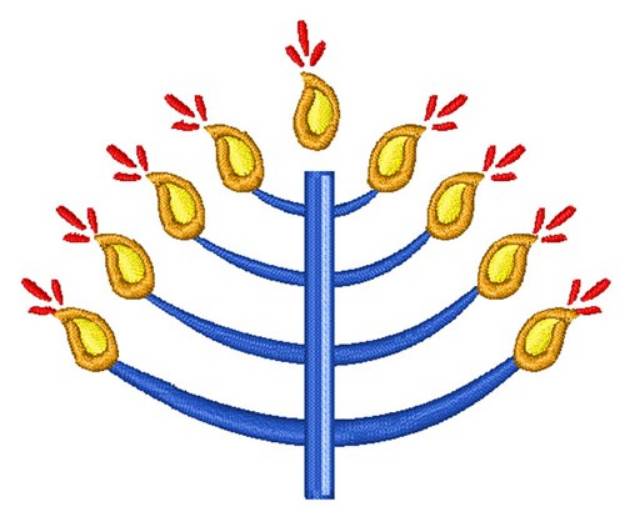 Picture of Hanukkah Menorah