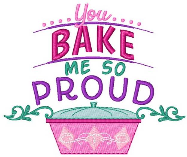 Picture of Bake Me So Proud Machine Embroidery Design