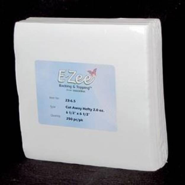 Picture of E-Zee Cut Hefty 2.0 oz- White Pack Embroidery Backing