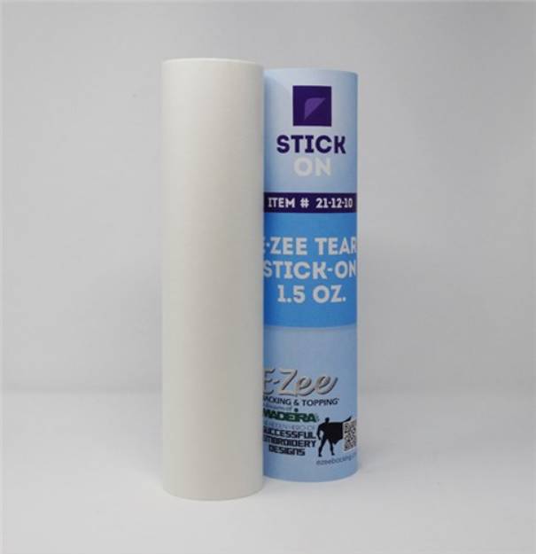 Picture of E-Zee Stick-On 1.5 ounce backing - ROLL WHITE