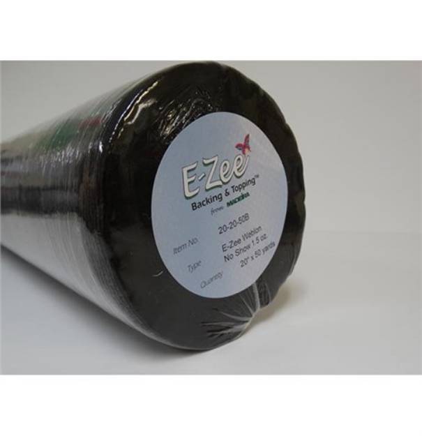 Picture of E-Zee Weblon No Show 1.5 oz Roll  - Black Embroidery Backing