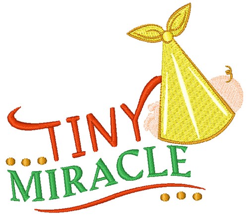 Tiny Miracle Machine Embroidery Design