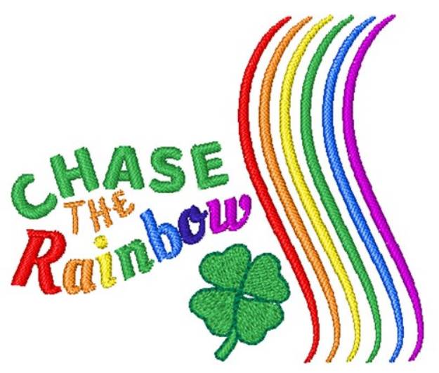 Picture of Chase The Rainbow Machine Embroidery Design