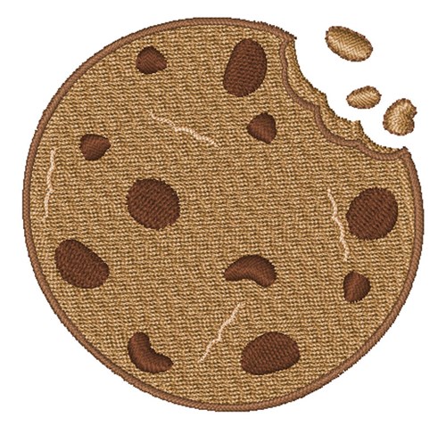 Chocolate Chip Cookie Machine Embroidery Design