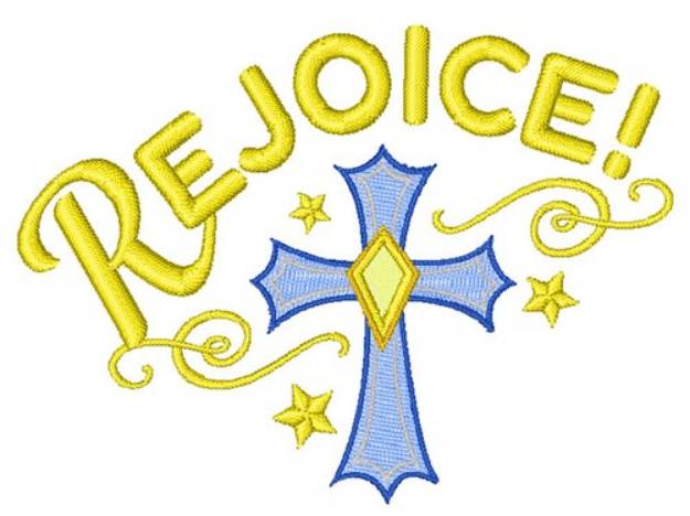 Picture of Rejoice! Machine Embroidery Design