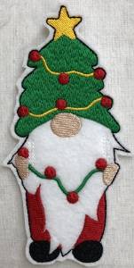 Picture of ITH Christmas Gnome Swag 3 Machine Embroidery Design