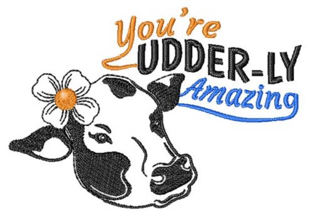 Picture of Udderly Amazing Machine Embroidery Design