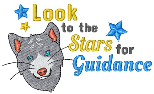 Look To The Stars Machine Embroidery Design