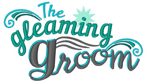 Gleaming Groom Machine Embroidery Design