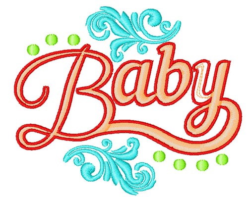 Baby Machine Embroidery Design