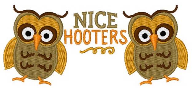 Picture of Nice Hooters Machine Embroidery Design