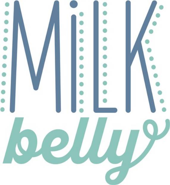 Picture of Milk Belly SVG File