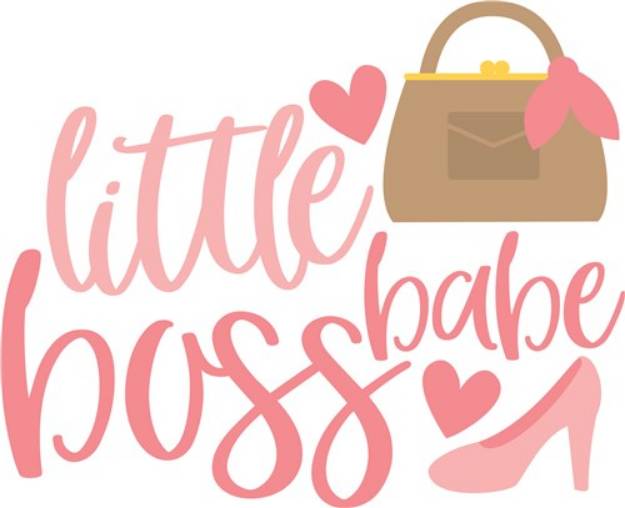 Picture of Little Boss Babe SVG File