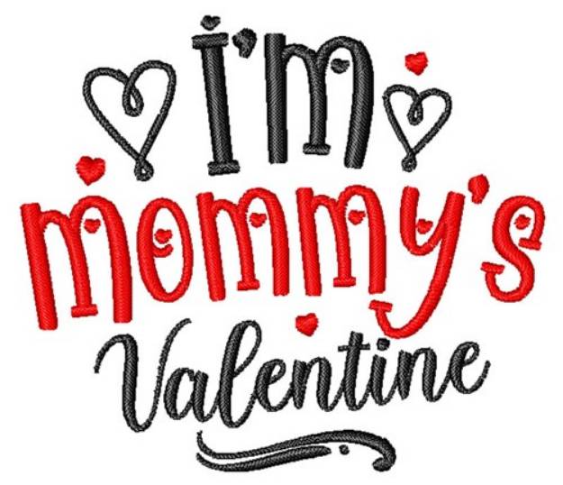 Picture of Im Mommys Valentine Machine Embroidery Design