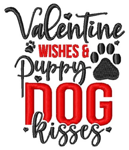 Picture of Valentine Wishes & Puppy Kisses