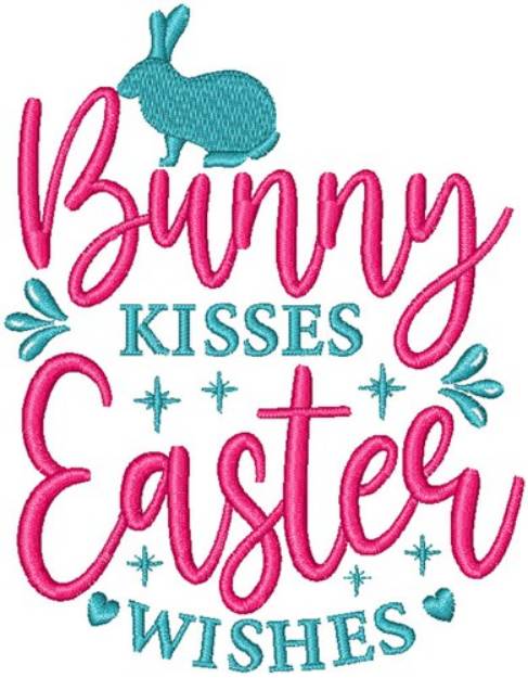 Picture of Bunny Kisses Easter Wishes