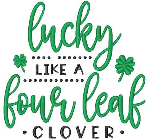 Picture of Lucky Four Leaf Clover