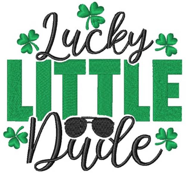 Picture of Lucky Little Dude Machine Embroidery Design
