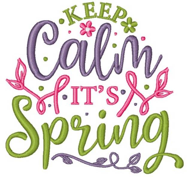 Picture of Keep Calm Its Spring
