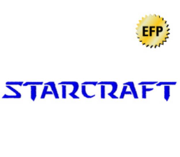 Picture of Starcraft Embroidery Font