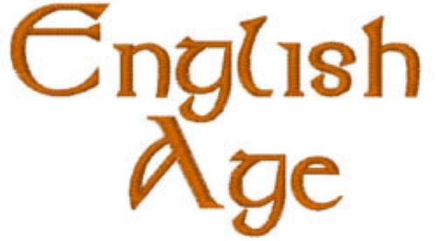 Picture of English Age
