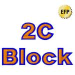 Picture of 2C Block Embroidery Font