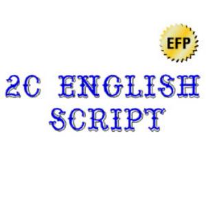 Picture of 2C English Script Embroidery Font
