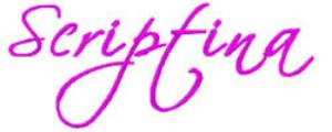 Picture of Scriptina Embroidery Font