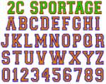 Picture of 2C Sportage Embroidery Font