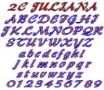 Picture of 2C Juliana Embroidery Font