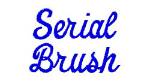 Picture of Serial Brush Embroidery Font