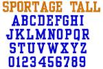 Picture of Sportage Tall Embroidery Font