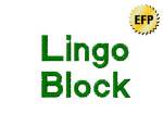 Picture of Lingo Block Embroidery Font