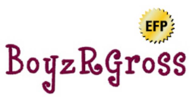 Picture of BoyzRGross Embroidery Font