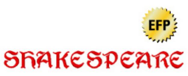 Picture of Shakespeare Embroidery Font