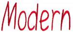 Picture of Modern Embroidery Font