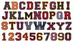 Picture of Short Stuff Applique Embroidery Font