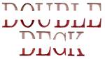 Picture of Double Deck Embroidery Font