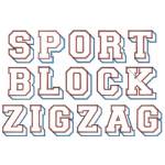 Picture of Sports Block Zig Zag