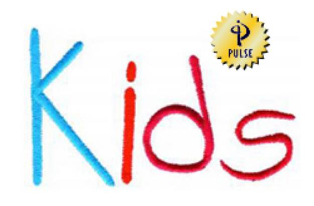 Picture of Kids Embroidery Font